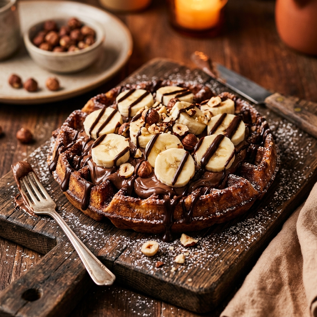 Nutella waffle